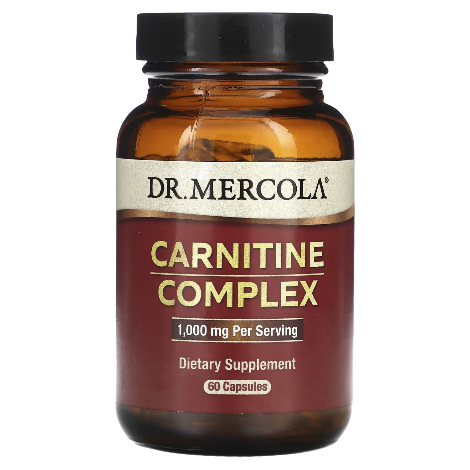 

Карнитиновый комплекс Dr.Mercola 1000 мг, 60 капсул