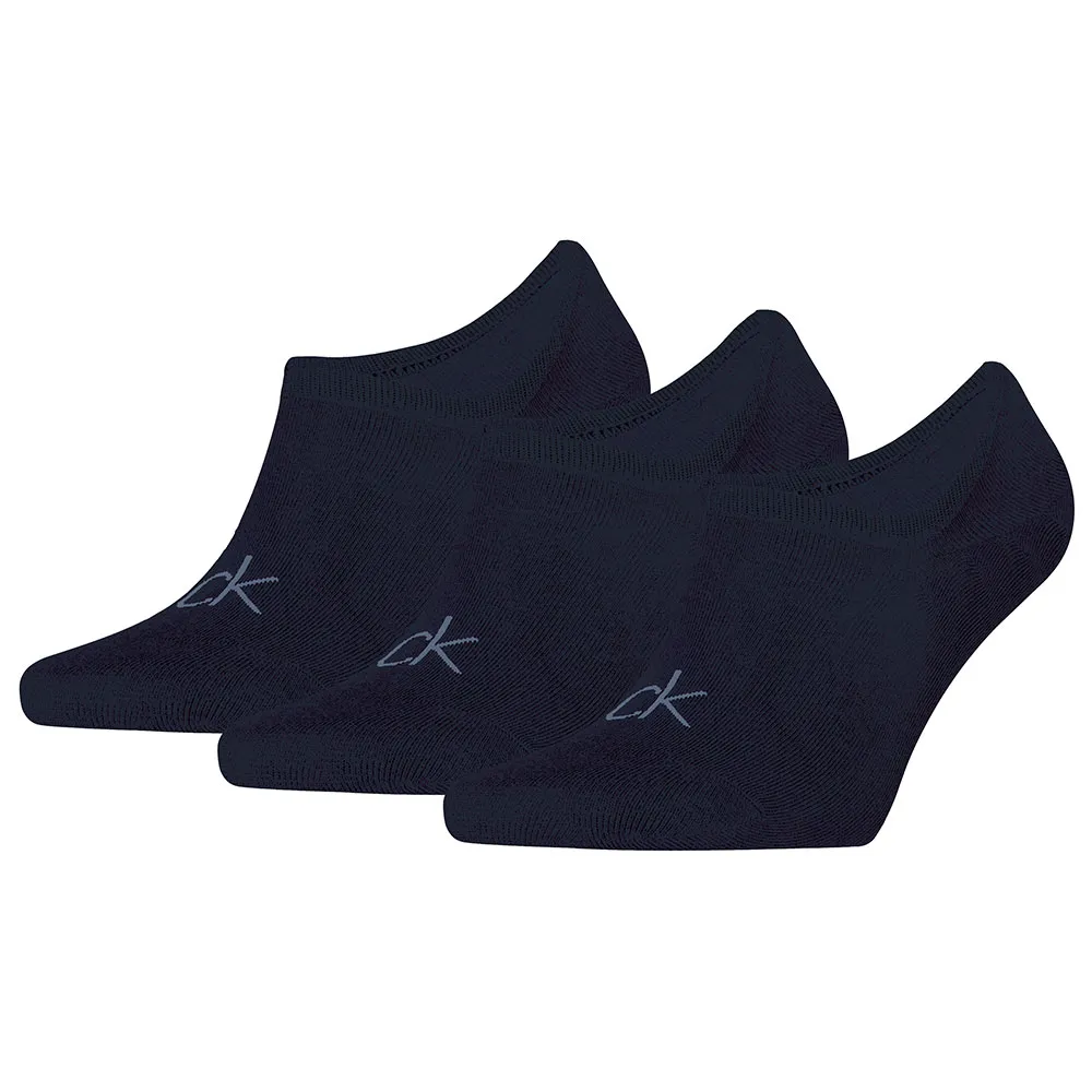 

Носки 3 шт Calvin Klein 701236412 no show, синий