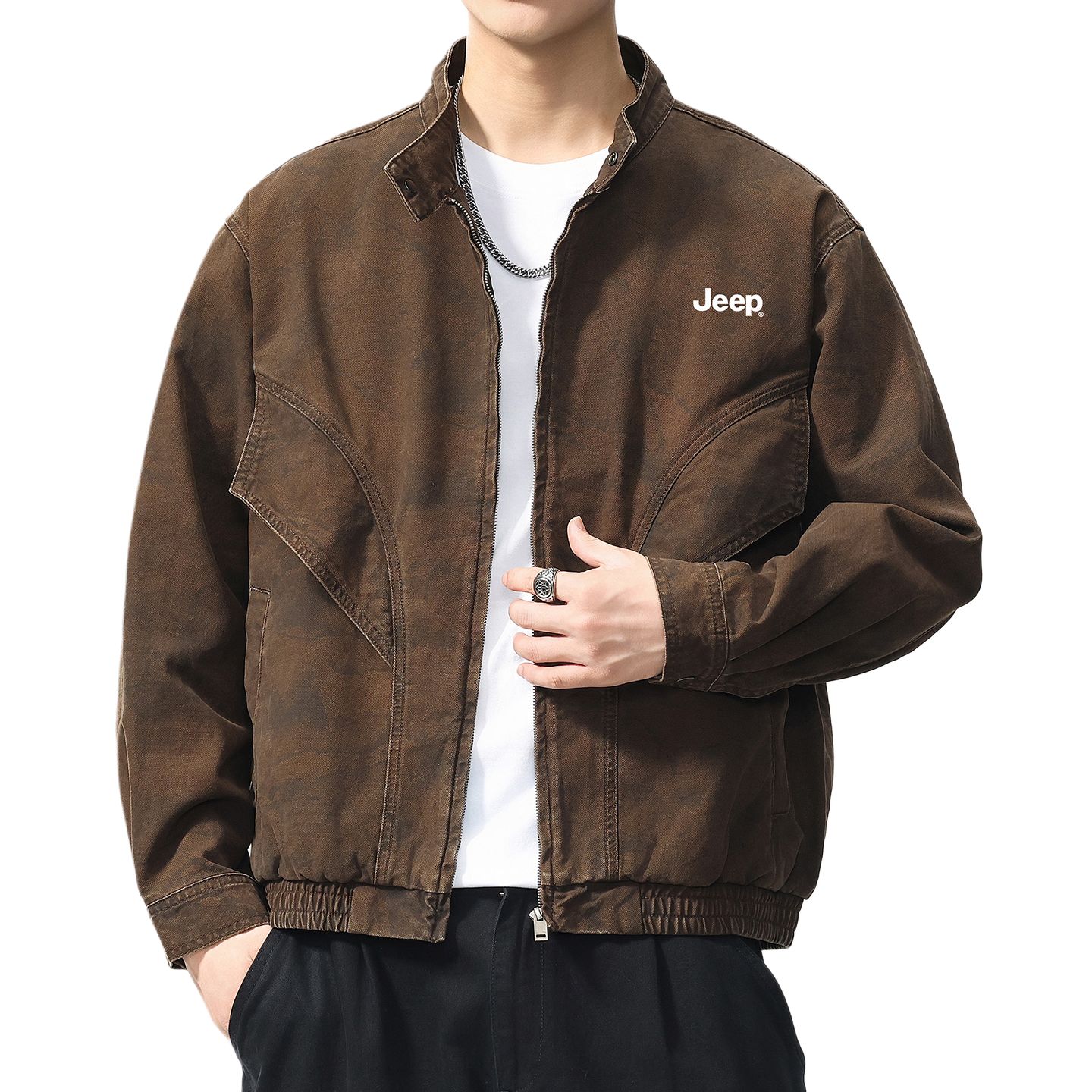 

Куртка Leisure Collection Unisex Jeep, темно-коричневый