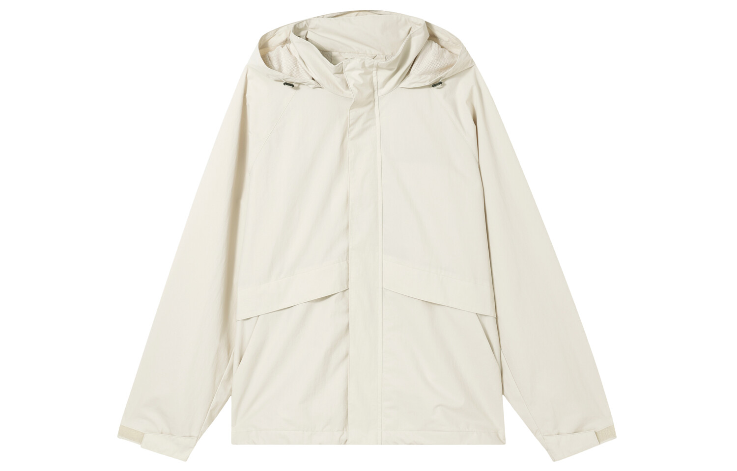 

Куртка унисекс Shell белая Uniqlo, цвет Shell White