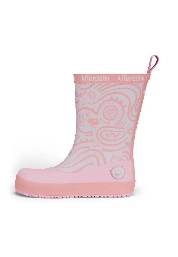 Резиновые сапоги plashi Affenzahn, Rosa