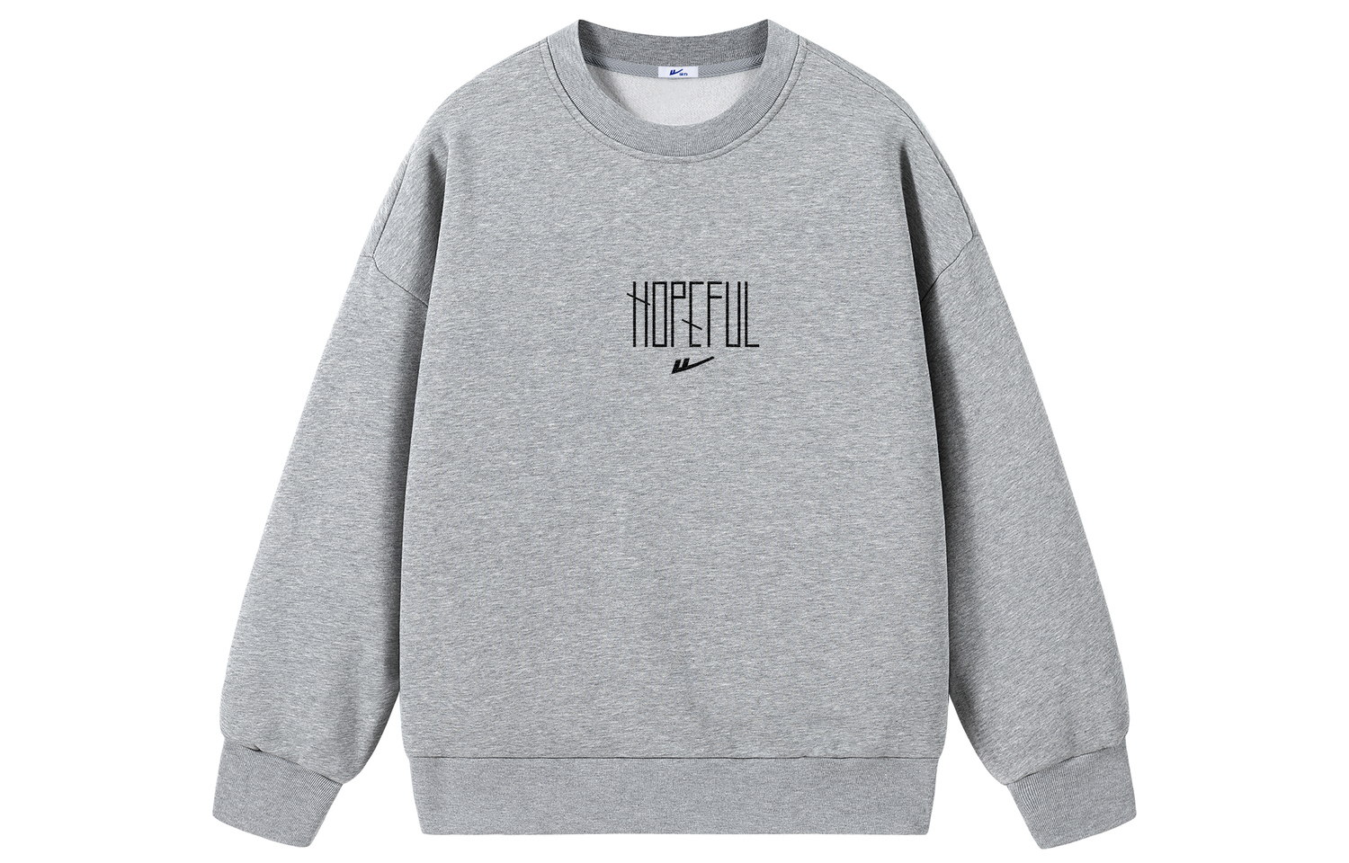 

Худи unisex huichao star cloud collection WARRIOR, светло-серый