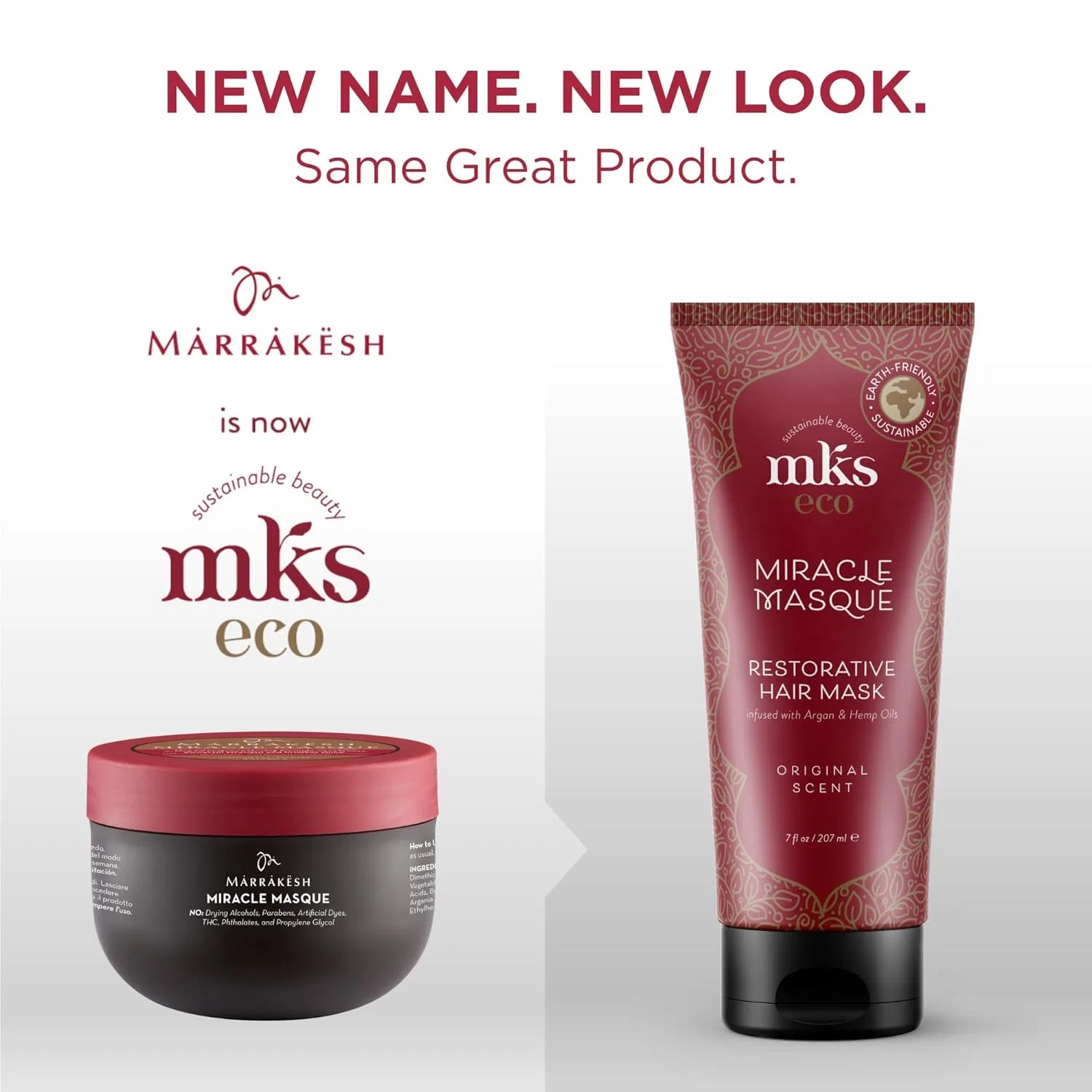 Увлажняющая маска для волос «Miracle Masque» от MKS Eco Earthly Body — фото 2