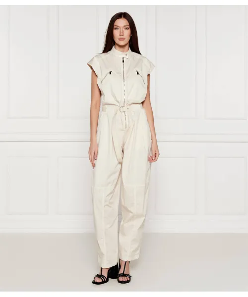 

Комбинезон Адама Comfort fit Pinko, бежевый