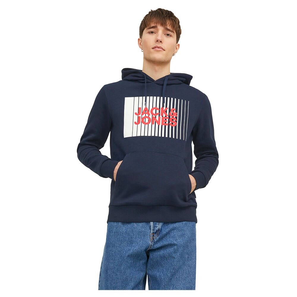 

Худи Jack & Jones Corp Logo Play, синий