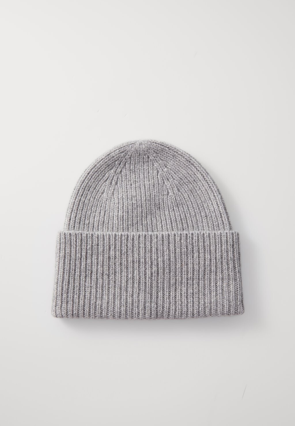 

Шапка FOLD Davida Cashmere, светло-серый