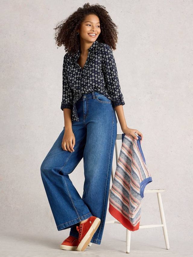 

Футболка Annie Floral из хлопкового джерси White Stuff