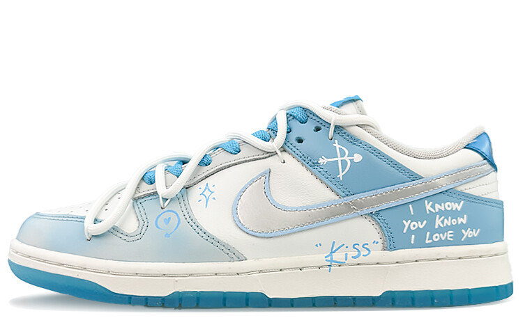 

Кроссовки Nike Dunk Skateboard Shoes Unisex Low-Top Blue