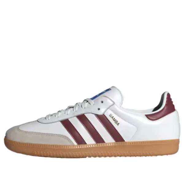 

Кроссовки Adidas Samba, белый/бордовый (размер RU 41,5)