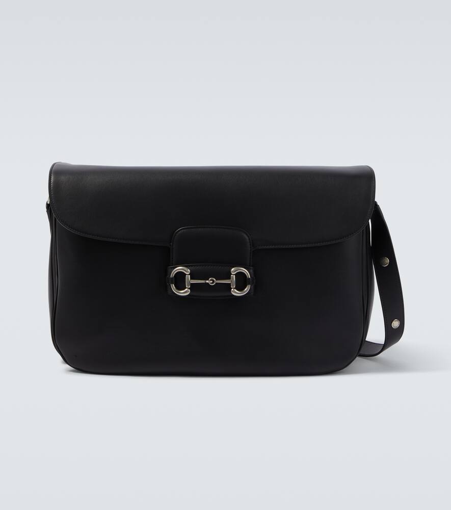 

Сумка-кроссбоди 1955 Horsebit Aura из кожи Gucci, Black