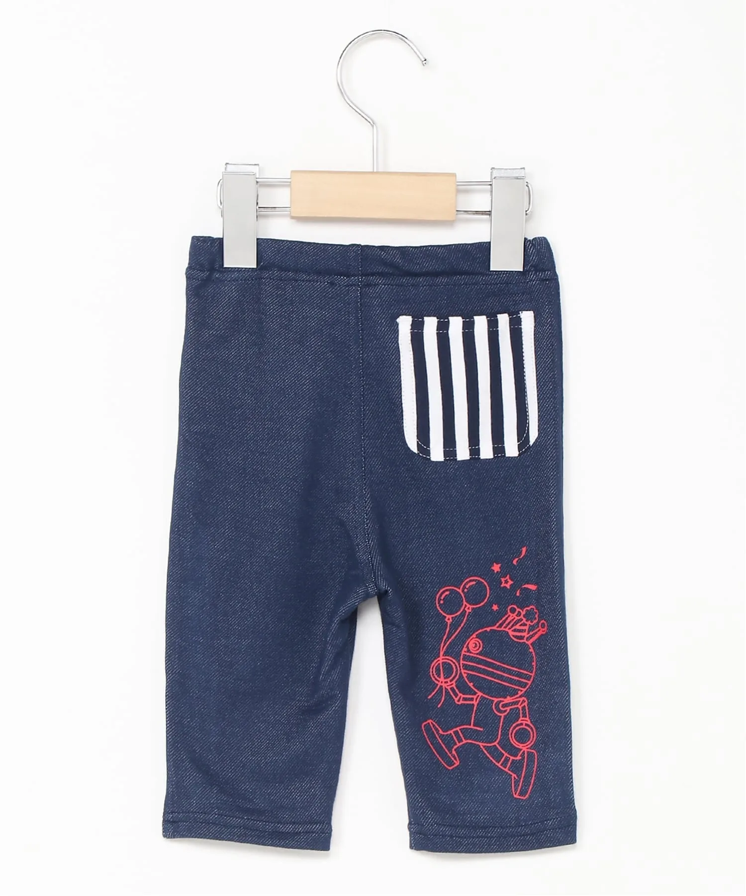 Детская коллекция ANPANMAN / (K) Леггинсы длиной 3/4 с парадным рисунком Anpanman Kids Collection, Navy — фото 3