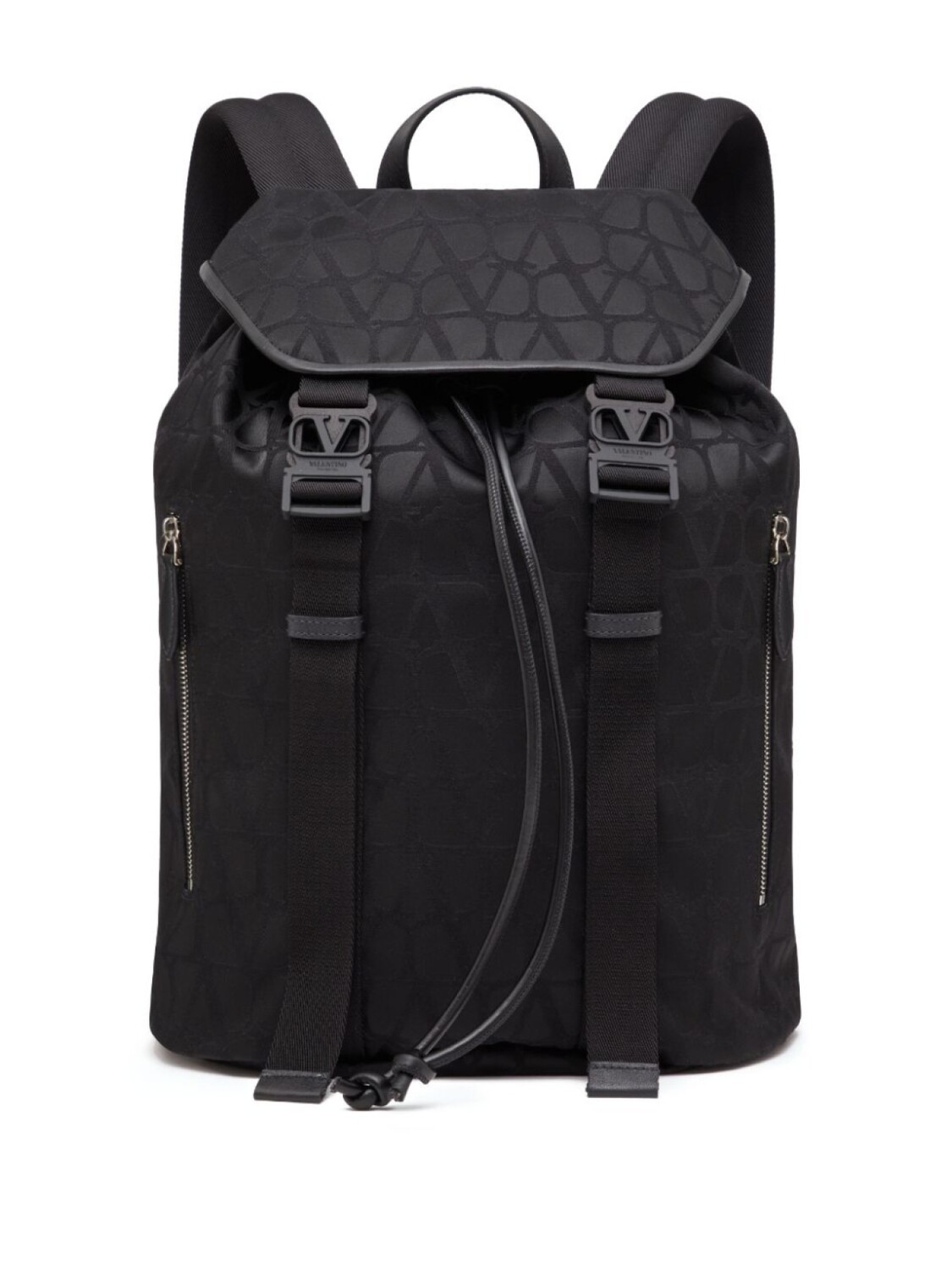 

Valentino Garavani рюкзак Toile Iconographe, черный