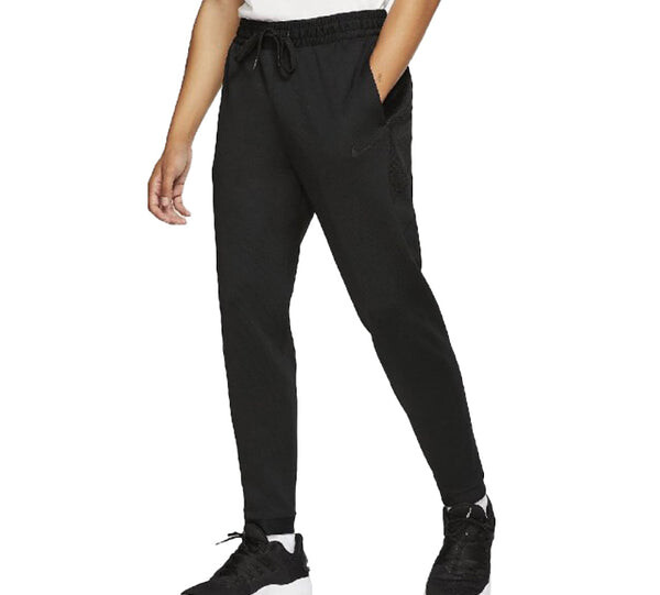 Спортивные штаны therma flex showtime cone basketball длинные штаны Nike, черный — фото 2
