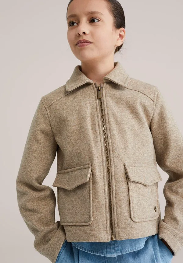 Летняя куртка We Fashion, Beige — фото 3