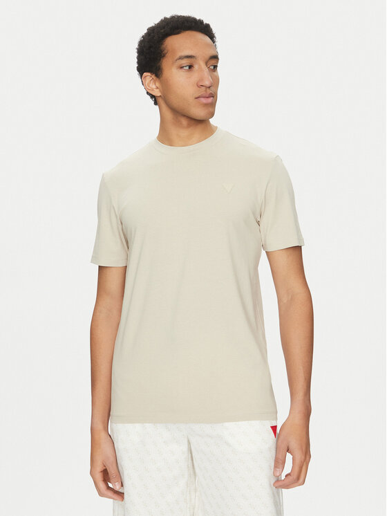 

Футболка regular fit Z2YI12 JR06K Guess, бежевый