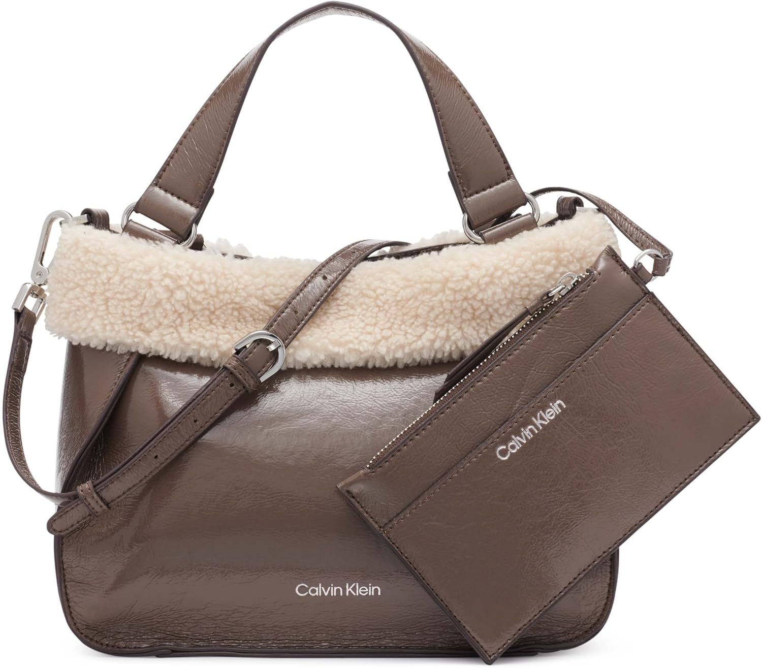 

Женская сумка-кроссбоди Calvin Klein Estelle Novelty, Modern Taupe/Natural