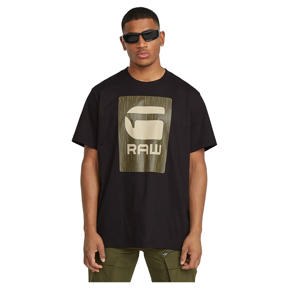 

Футболка с коротким рукавом G-Star Burger Box Rain Loose Fit, черный