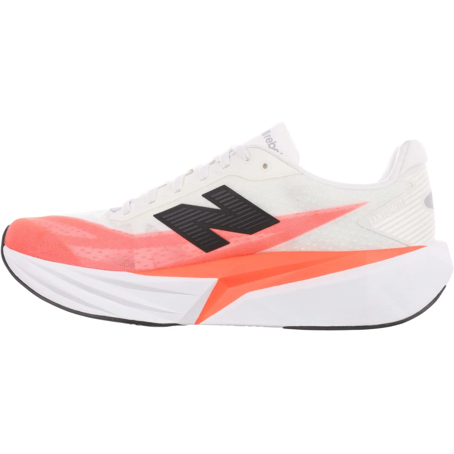 Мужские кроссовки FuelCell Rebel v5 для бега по дороге New Balance, Urgent Red/White/Sea Salt — фото 2