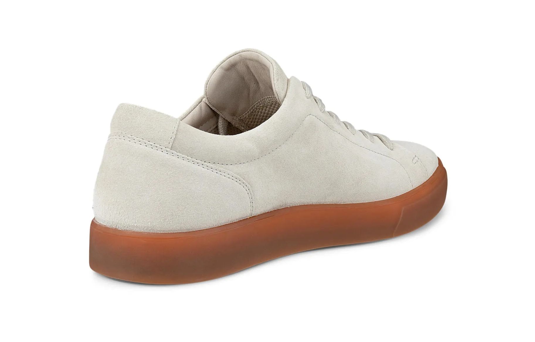 Ecco SS26 SOFT 10 Collection Low top Skateboard Shoes мужские Sand Gravel Gray — фото 3