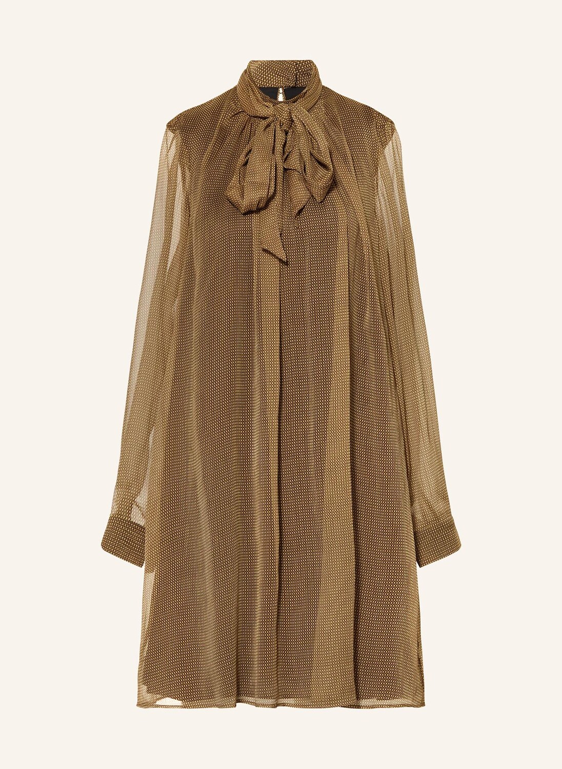 

Платье с бантом Claudie Pierlot, желтый