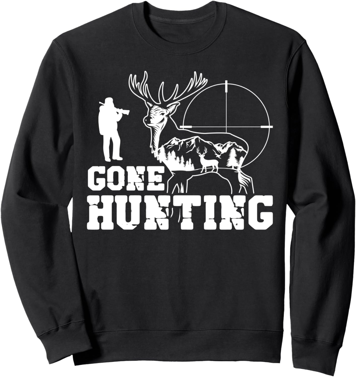 

Толстовка с надписью «Охотник на оленя ушел на охоту», черная Deer Buck Hunting Hunter Da0, Черный, Толстовка с надписью «Охотник на оленя ушел на охоту», черная Deer Buck Hunting Hunter Da0