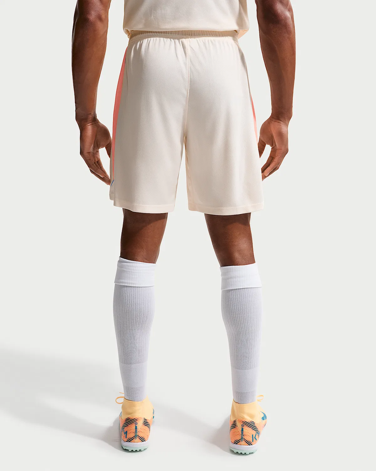 Мужские футбольные шорты Nike Strike Dri-FIT, Pale Ivory/Orange Pulse/Royal Pulse/Royal Pulse — фото 3