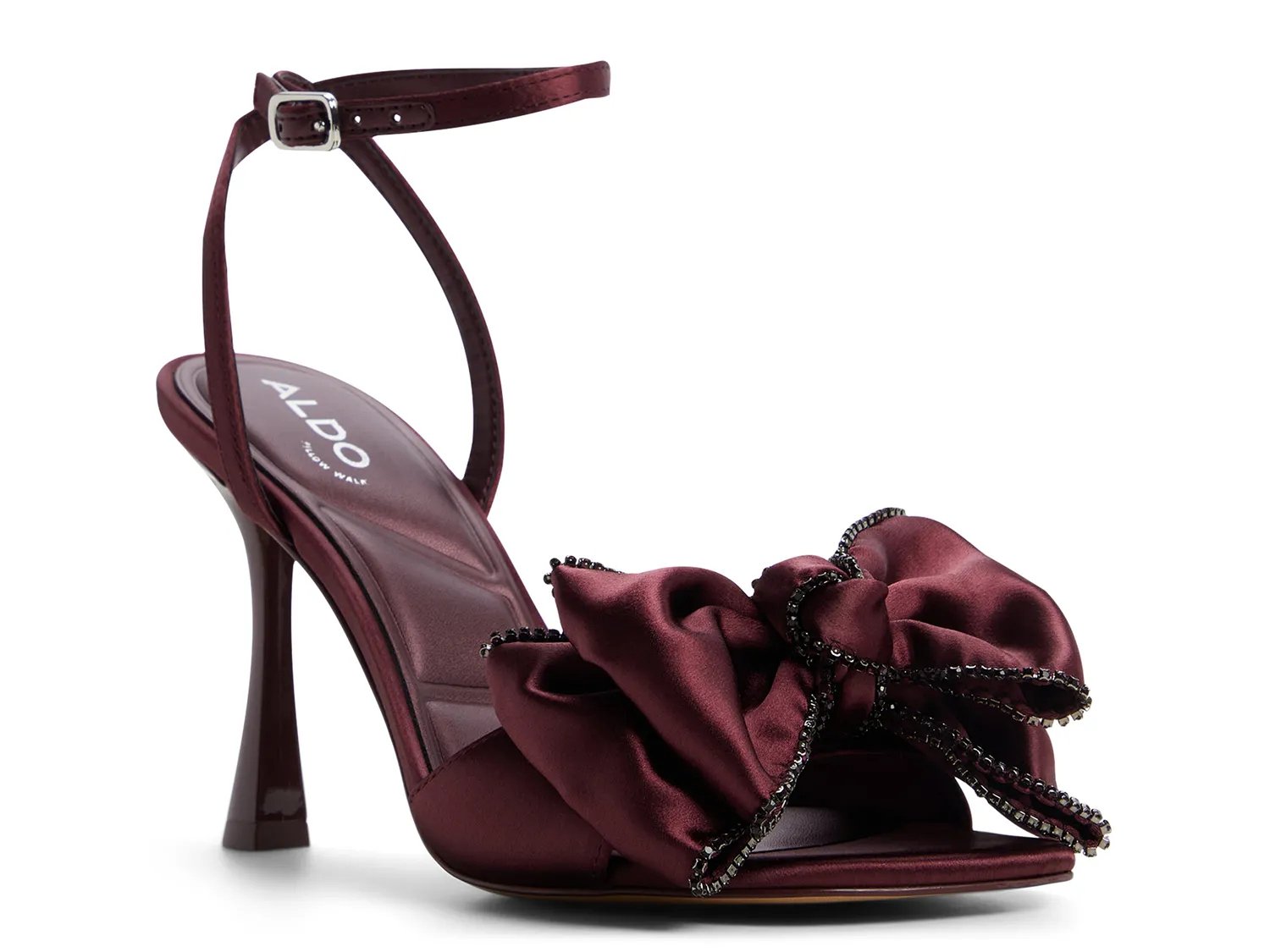 Сандалии Aldo Tinsel Sandal, бордовый