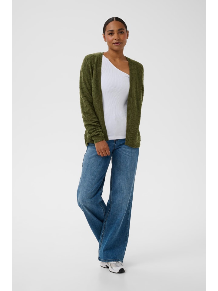 

Kaffe Кардиган KAemria, стандартный крой, цвет «плющ»