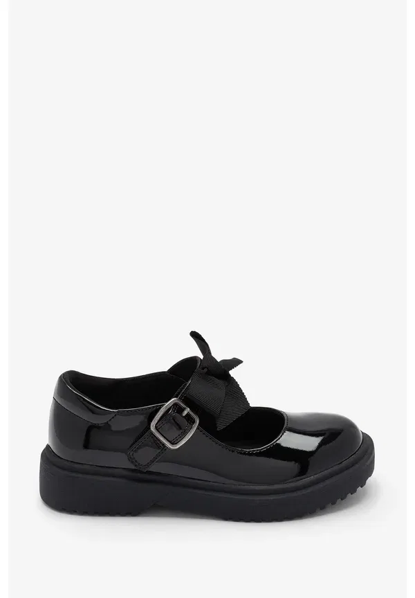 Туфли-лодочки Chunky Mary Jane Ankle Strap Ballet Pumps Next, черный