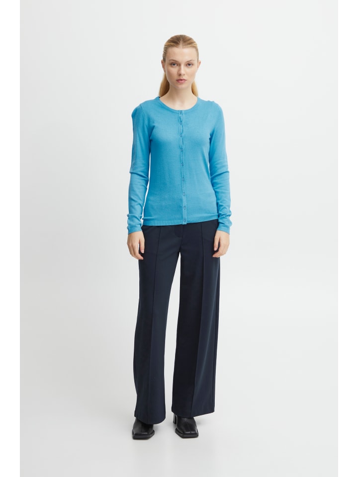 

ICHI Кардиган с длинным рукавом IHMAFA, стандартный крой, цвет Blithe