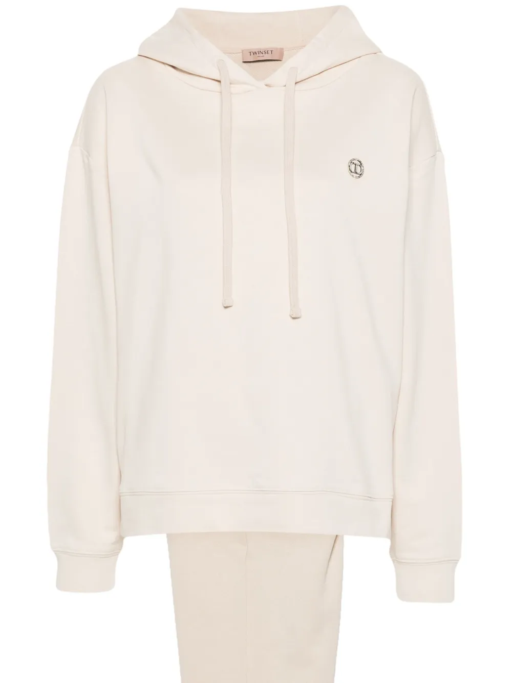 

Спортивный костюм с логотипом Twinset, бежевый