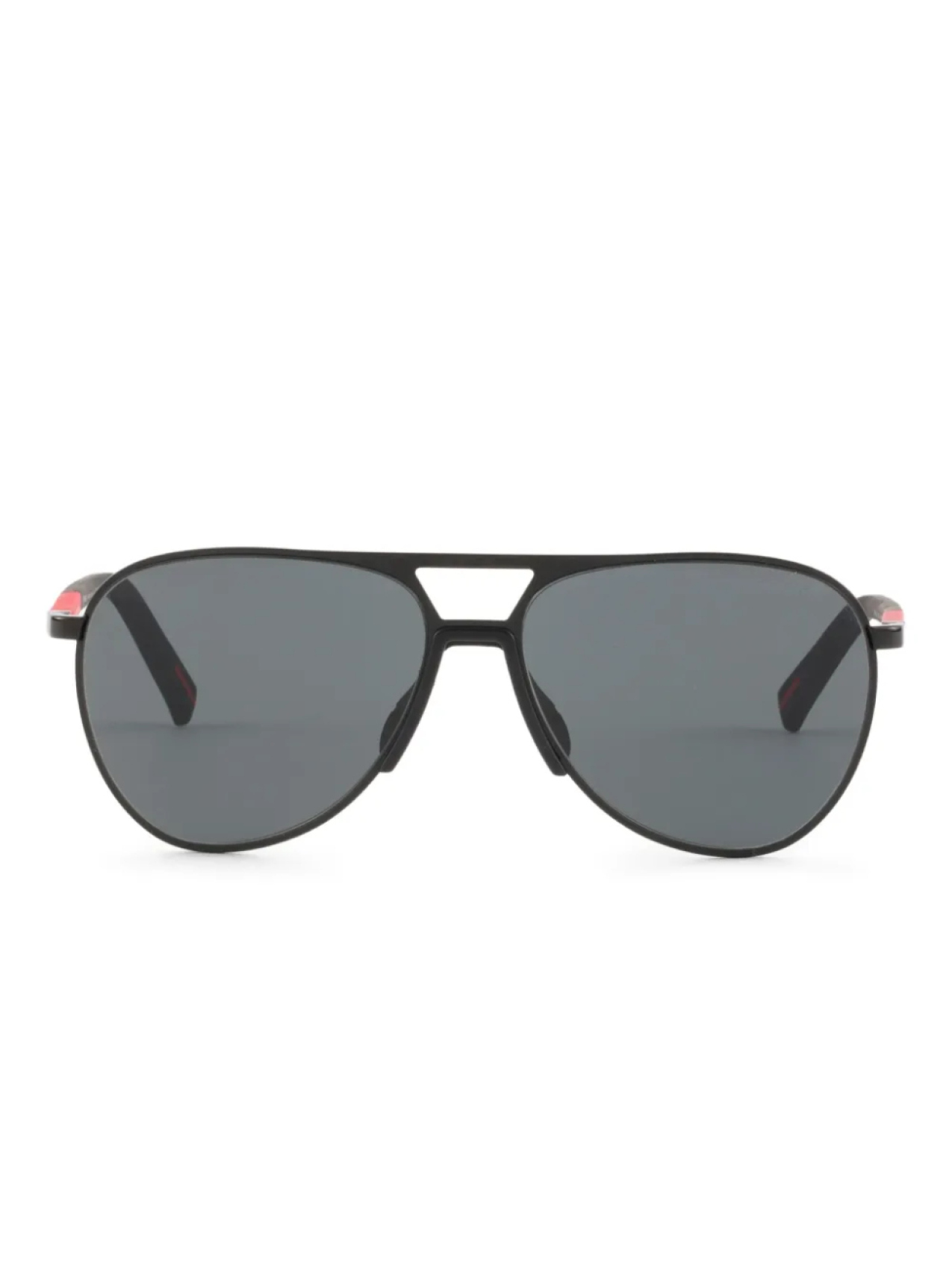 

Солнцезащитные очки Linea Rossa Prada Eyewear, черный