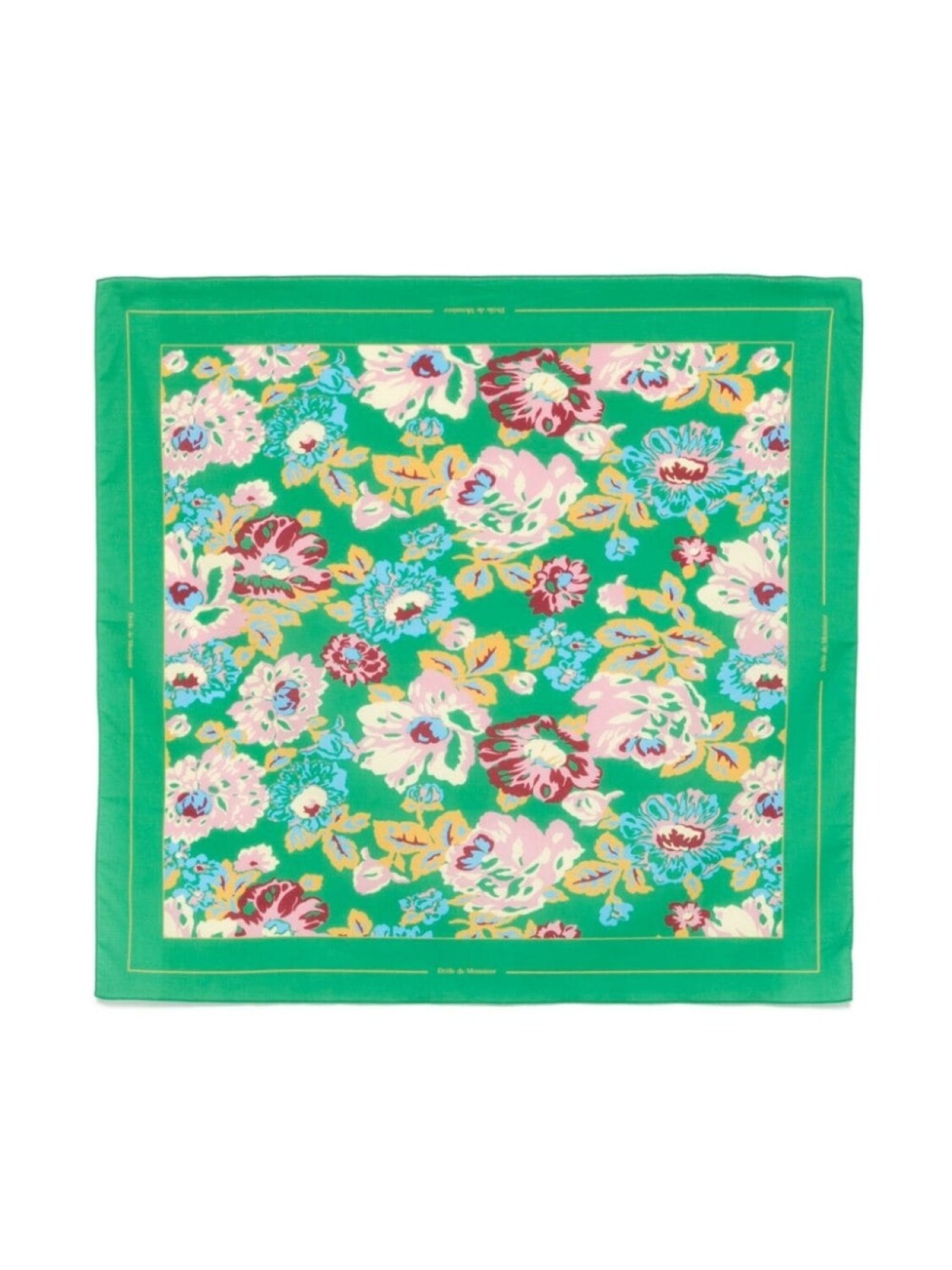 

Drôle De Monsieur шарф Peony, зеленый