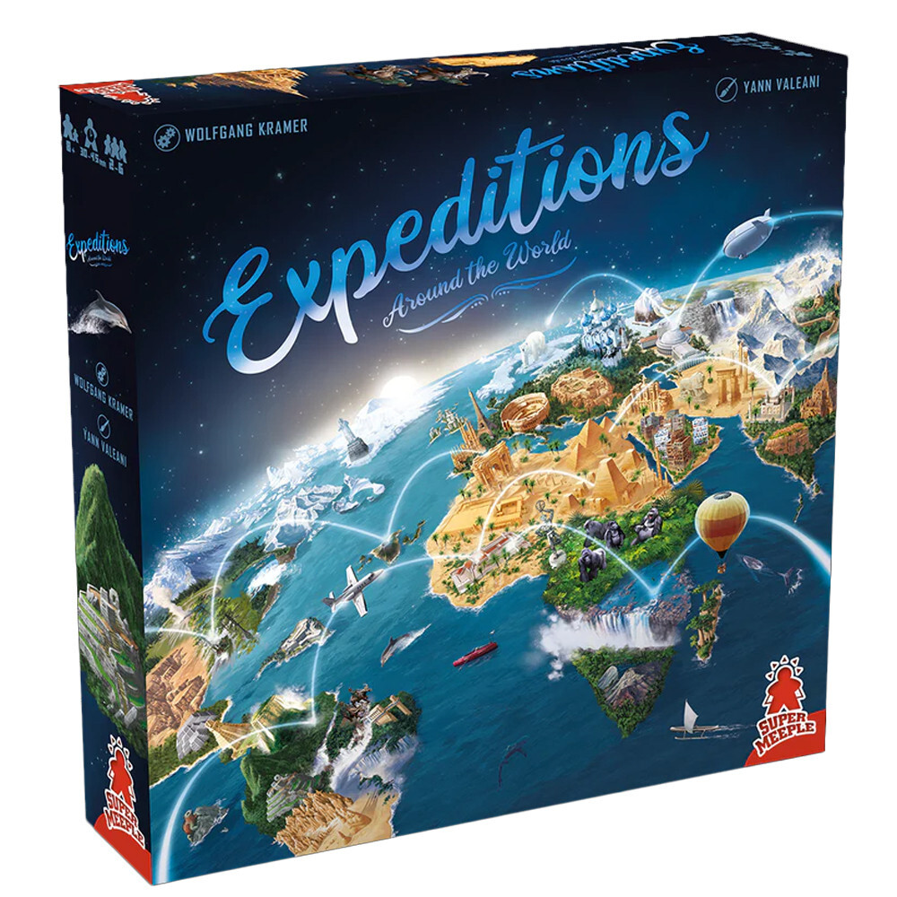 

Настольная игра Super Meeple Expeditions: Around the World