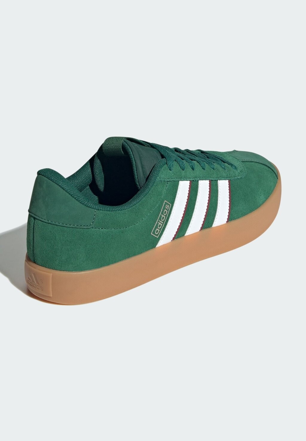 Кроссовки на шнуровке VL COURT 3.0 adidas, темно-зеленый — фото 4