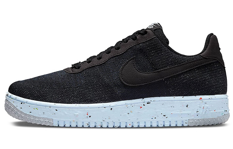 

Nike Air Force 1 Low Crater Flyknit Черный Шамбре Синий