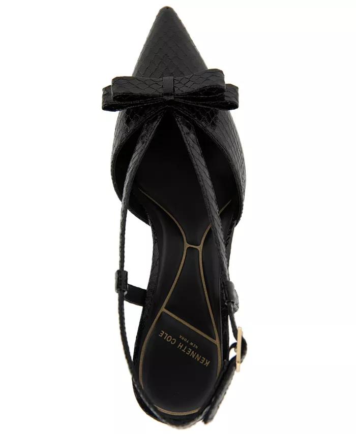 Женские туфли-лодочки Umayra с острым носком Kenneth Cole New York, черный — фото 4
