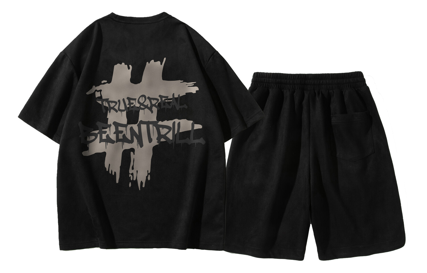 

BEENTRILL Повседневная спортивная одежда унисекс, цвет Black
