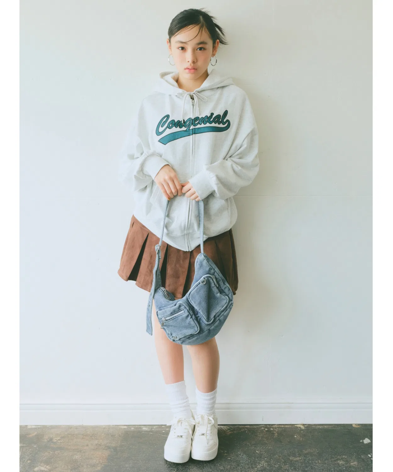 Толстовка Apple Loose на молнии — фото 2