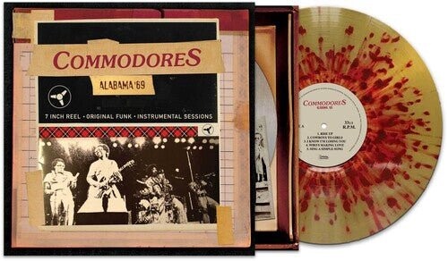 

Виниловая пластинка Commodores - Alabama '69 - Red/Gold Splatter