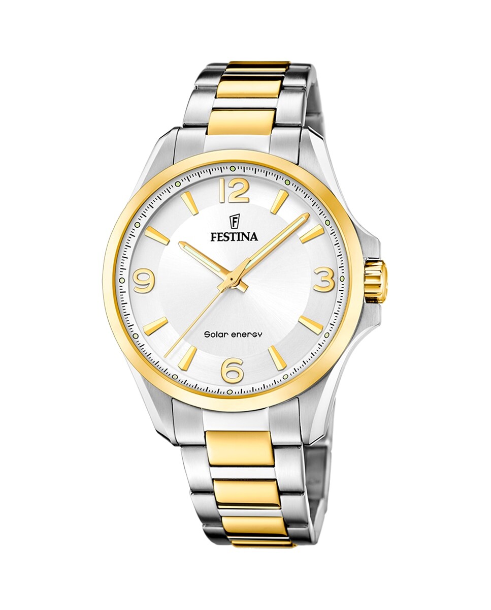 

F20657/1 Petite двухцветные мужские часы из стали Festina, мультиколор