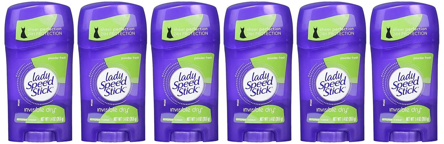 Дезодорант Lady Speed Stick Invisible Dry Powder Fresh, 6 x 41 мл Lady Speed Stick — фото 3