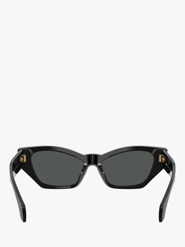 VE4488U женские солнцезащитные очки Cat's Eye Versace, Black/Grey — фото 4
