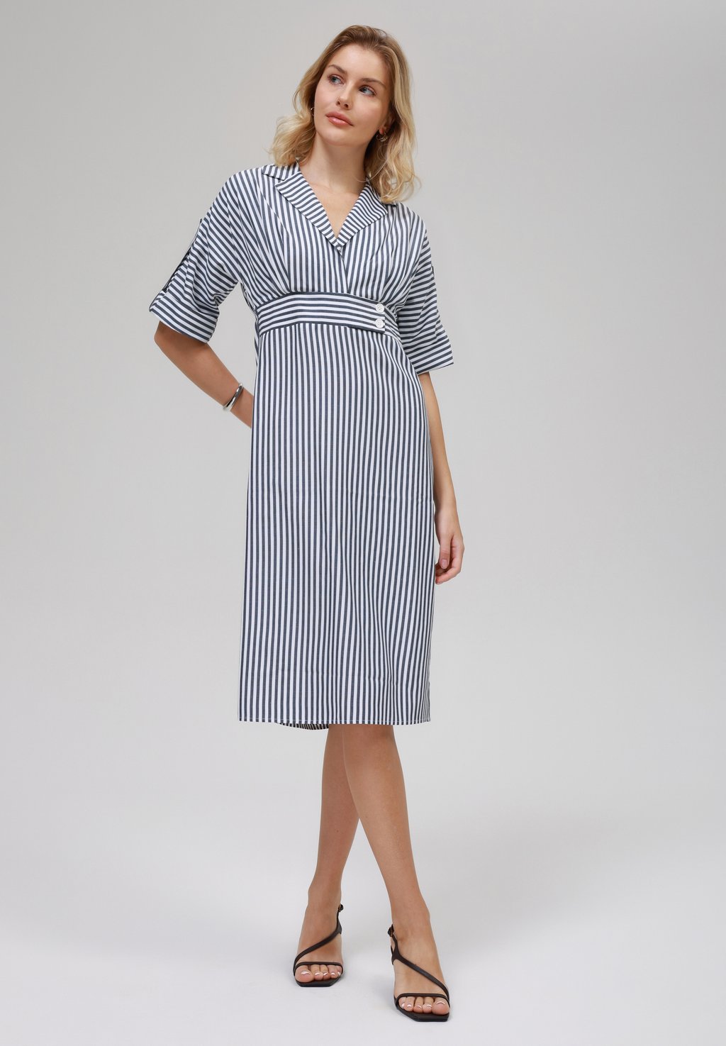 

Платье-рубашка Anna Field by Zalando, темно-синий