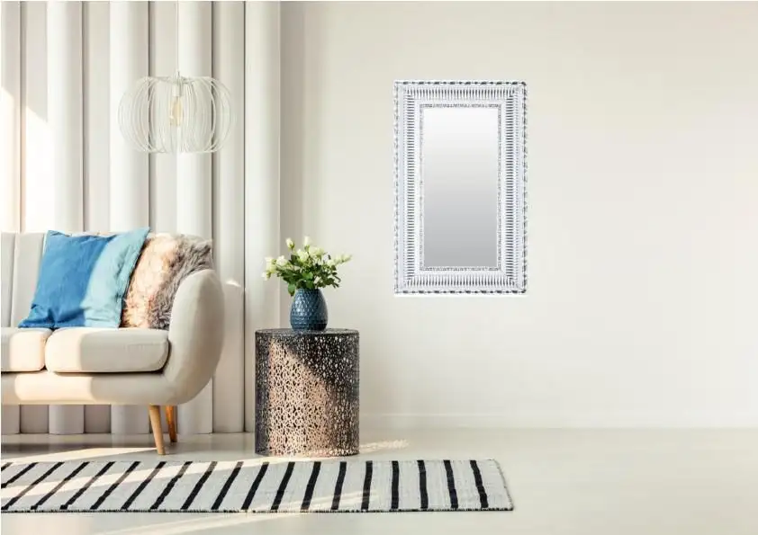 

Декоративное зеркало Lenfra "Smilla", (1 шт.), настенное зеркало 68х88х4,9 см, цвет silberfarben