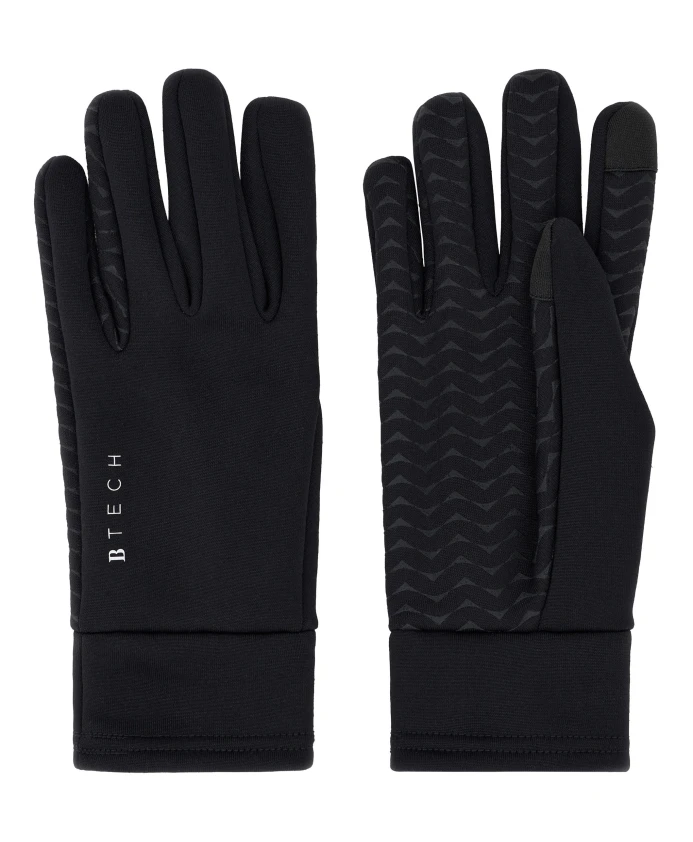 

Технические перчатки из технической ткани B tech Boggi Milano, черный