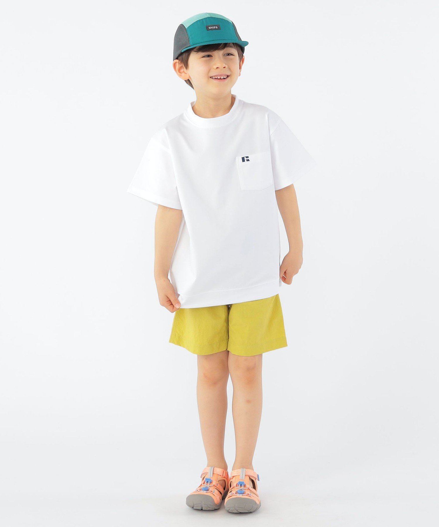 Шорты Gramicci: 100-160 см / Прочные нейлоновые шорты SHIPS KIDS, Yellow — фото 2