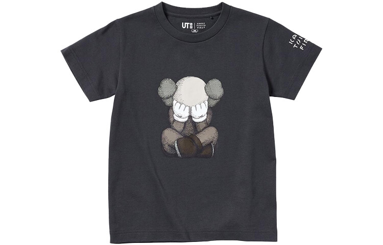 

Футболка KAWS x Uniqlo Tokyo First Kids, темно-серый