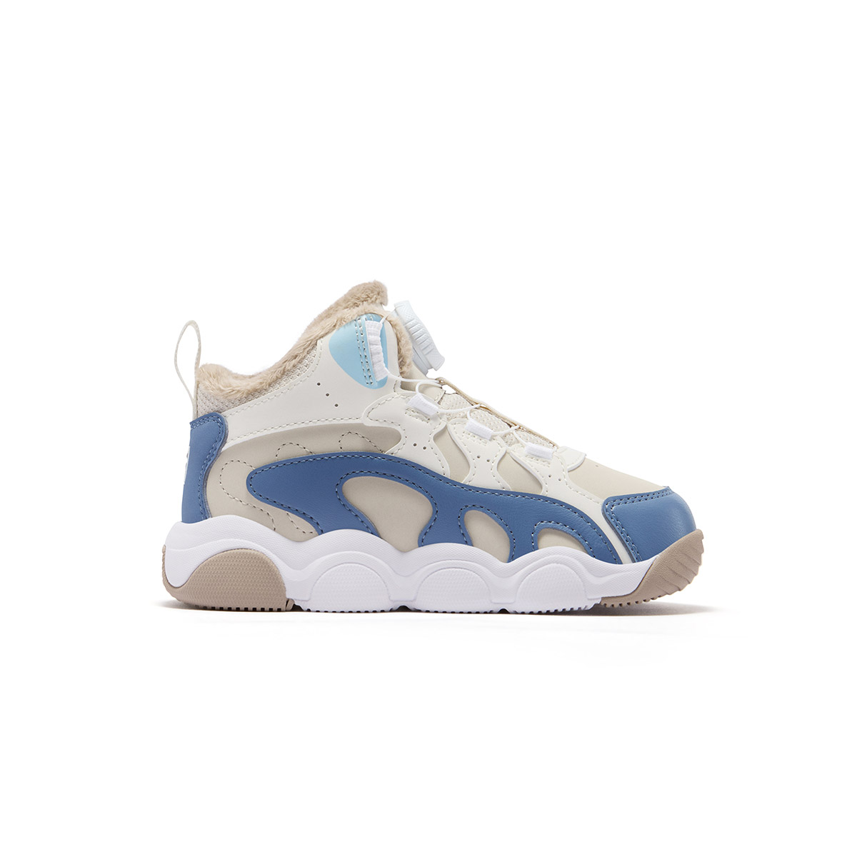 FILA KIDS Детские хлопковые туфли fsw birch tree brown/timeless blue — фото 2