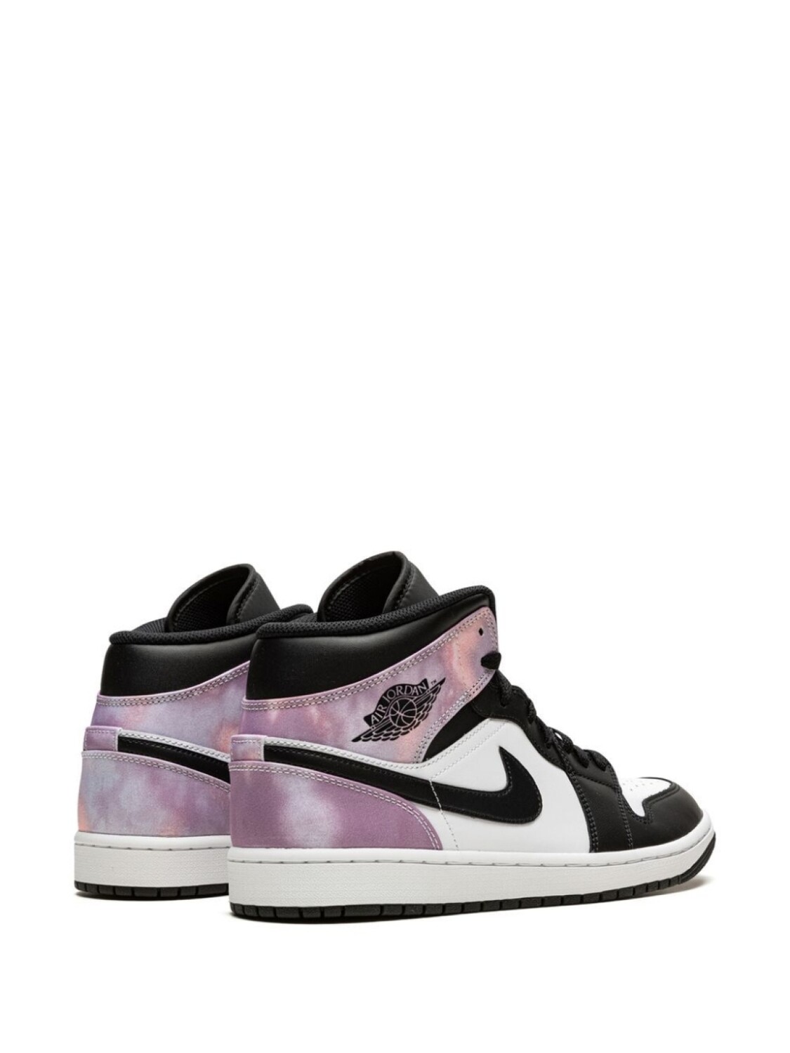 Jordan кроссовки Air Jordan 1 Mid SE Tie-Dye, белый — фото 3
